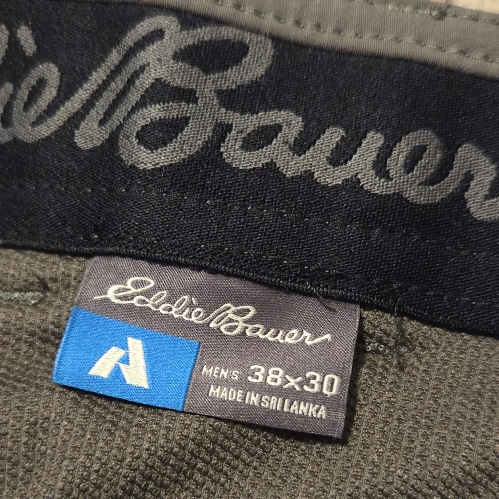 Eddie Bauer First Ascent‎ Tech Cargo Convertible Hiking Pants Gray Men's 38x30